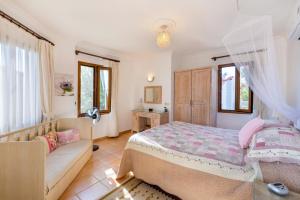 Postel nebo postele na pokoji v ubytování Villa Miramar Kalkan
