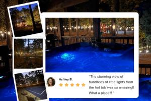 Bazén v ubytování LUX,Hot Tub,ATV,Hiking,Pickleball,Firepit,Arcade nebo v jeho okolí