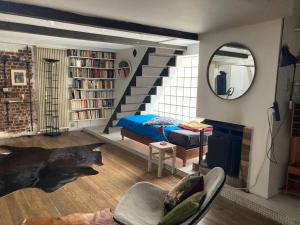 Et opholdsområde på Le loft des artistes