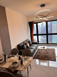 Posezení v ubytování Agile TRX Luxury suite Bukit bintang