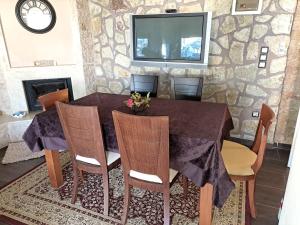 Posezení v ubytování Akis house
