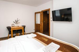 TV a/nebo společenská místnost v ubytování SYNEK Pension