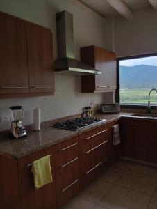 Kuchyň nebo kuchyňský kout v ubytování La Casa del Lago + 18 fotografií