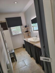 Koupelna v ubytování Gîte 2 Newlook