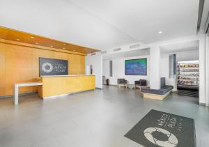 TV a/nebo společenská místnost v ubytování Hotel México Plaza Irapuato