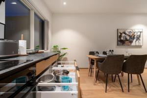Køkken eller tekøkken på Arctic Luxury Villa Tromsø I FREE Parking + 19 billeder