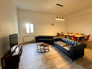 Χώρος καθιστικού στο Appartement Jéroboam
