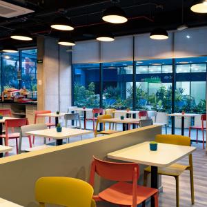Restaurace v ubytování ibis budget Bogota Marly