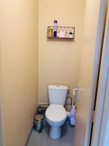 Ένα μπάνιο στο Charmante appartement de 2 chambres à Saint-Étienne-du-Rouvray