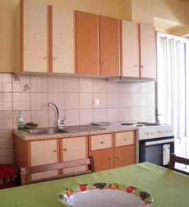 Köök või kööginurk majutusasutuses OLEA Apartments