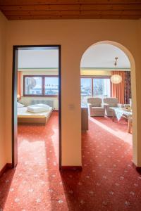 Posezení v ubytování Appartement Pillersee