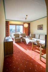 Posezení v ubytování Appartement Pillersee