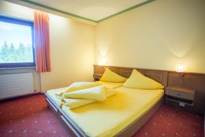 Postel nebo postele na pokoji v ubytování Appartement Pillersee