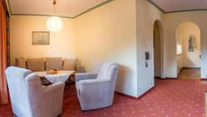 Posezení v ubytování Appartement Pillersee