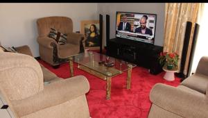 Et tv og/eller underholdning på haven