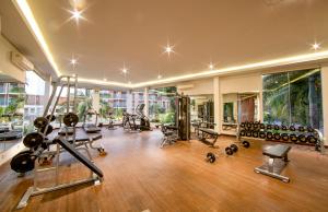 Fitness centrum a/nebo fitness zařízení v ubytování Aruna Senggigi Resort & Convention