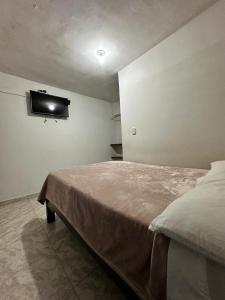Letto o letti in una camera di Hotel Plaza Real Pereira