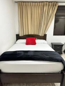 Letto o letti in una camera di Hotel Plaza Real Pereira