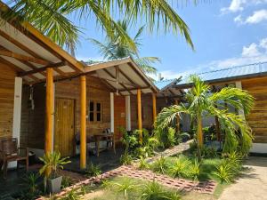 Zahrada ubytování Dots bey beach cabana uppuveli