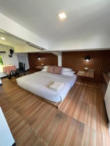 Postel nebo postele na pokoji v ubytování Italy Condotel Darasa