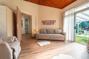 A seating area at ABG House Pest