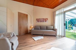 A seating area at ABG House Pest