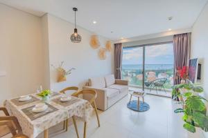 Posezení v ubytování The Song Apartment 5 Stars Vung Tau - Căn Hộ Du Lịch 5 Sao Cạnh Biển - Ruby Homestay