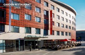 Iris Hotel Eden - Czech Leading Hotels餐厅或其他用餐的地方