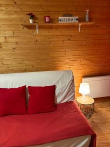 Posezení v ubytování STUDIO CHAMROUSSE 1700 pour 4 personnes - Au calme - Avec WIFI