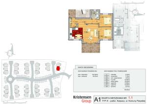 Plán poschodí v ubytovaní Ski & Bike Apartment - Apartamenty Pod Śnieżką