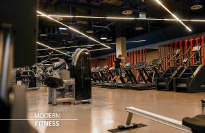 Fitness centrum a/nebo fitness zařízení v ubytování Iris Hotel Eden - Czech Leading Hotels + 14 fotografií