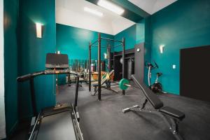 Posilňovňa alebo fitness centrum v ubytovaní Hotel Praga 1885 by Wagnerstays
