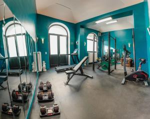 Posilňovňa alebo fitness centrum v ubytovaní Hotel Praga 1885 by Wagnerstays
