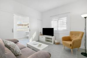 TV a/nebo společenská místnost v ubytování El Ramonal Home