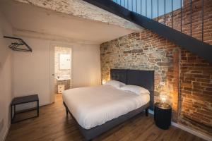 Postel nebo postele na pokoji v ubytování Suite Design & Spa + 36 fotografií