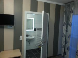 Kupatilo u objektu Pension Central Semmering