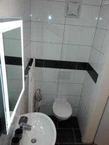 Kupatilo u objektu Pension Central Semmering
