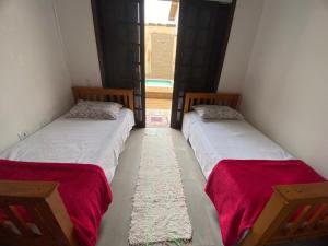 Postel nebo postele na pokoji v ubytování Suite com piscina