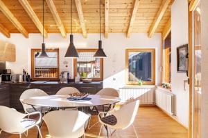 Posezení v ubytování Ferienwohnung Tschatscha Veglia