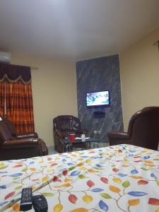 TV/trung tâm giải trí tại NABIEU Immobile