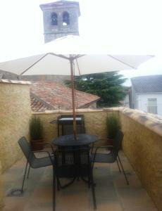 Patio alebo iná vonkajšia časť ubytovania Casa Rural Las Albertas