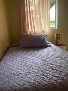 Postelja oz. postelje v sobi nastanitve Hostal Sol Temuco