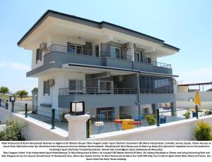 a rendering of an apartment building at Mavi Restaurant & Apartments 3 in Didim