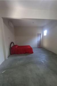 Giường trong phòng chung tại Casa de Praia, na beira da praia +21 ảnh