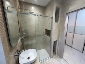 Kúpeľňa v ubytovaní Gdańskie Apartamenty - Apartment Premium in Old Town