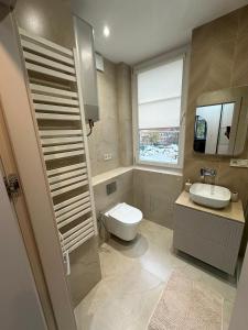 Kúpeľňa v ubytovaní Gdańskie Apartamenty - Apartment Premium in Old Town