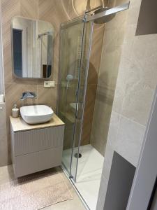 Kúpeľňa v ubytovaní Gdańskie Apartamenty - Apartment Premium in Old Town