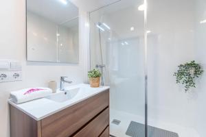 Kúpeľňa v ubytovaní Apart-rent Apartment Sant Maurici 0137