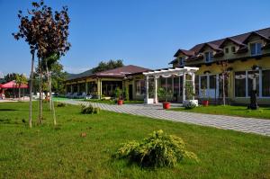 Κήπος έξω από το Pensiunea Vadu Izei - Cazare, Restaurant, Piscină, Sală de Evenimente