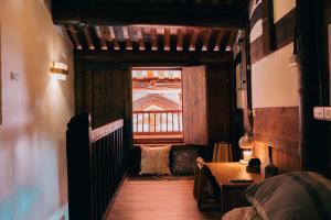 Posezení v ubytování 新龍頭古厝本館 Shin Long Tou B&B